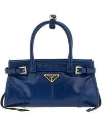 Prada - Bonnie Leather Mini Handbag - Lyst