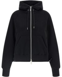 Sacai - Cotton Hoodie - Lyst