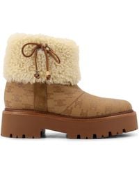 Celine - Bulky Cropped Triomphe Boot - Lyst
