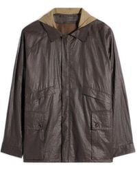 Lemaire - Detachable Hood Rain Jacket - Lyst
