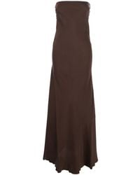 forte_forte - Envers Bias-Cut Column Dress - Lyst