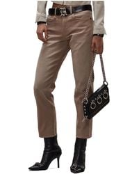 R13 - Faded Straight-Leg Jeans - Lyst