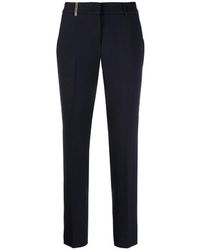 Peserico - Double Technical Fabric Trousers - Lyst