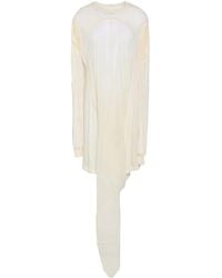 Rick Owens - Solid Color T-Shirt Dress - Lyst