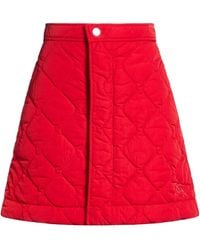 Burberry - Mini Skirt Polyamide - Lyst