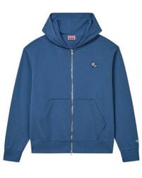 KENZO - Zip-Up Hoodie Sweater - Lyst