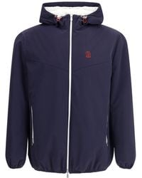 Brunello Cucinelli - Hooded Jacket - Lyst