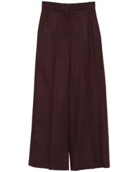 JOSEPH - Alana Pleated-Front Trousers - Lyst