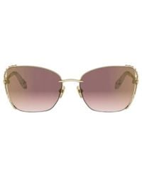 BVLGARI - Bulgari Serpenti Geometric Frame Sunglasses - Lyst