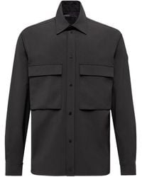 Moncler - Long Sleeved Button-Up Shirt - Lyst