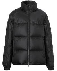 Burberry - Padded Funnel Neck Zipped Jacket - Lyst