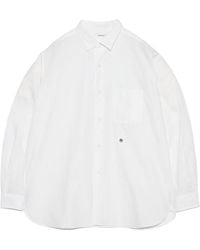 Nanamica - Cotton Blend Poplin Shirt - Lyst