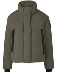 Canada Goose - Junction Cropped Puffer Label - Lyst