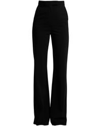 Max Mara - Solid Color Flared Pants - Lyst