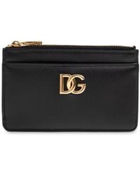 Dolce & Gabbana - Logo Plaque Card Holder - Lyst