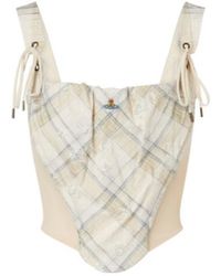 Vivienne Westwood - Puppy Tartan Cotton-Blend Top - Lyst