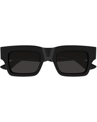 McQueen - Eyewear Square Frame Sunglasses - Lyst