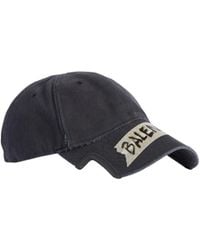 Balenciaga - Masking Tape Distressed Baseball Cap - Lyst
