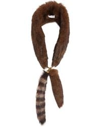 Chloé - Fur Scarf - Lyst