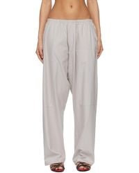 Baserange - Elastic Waist Casual Pants - Lyst