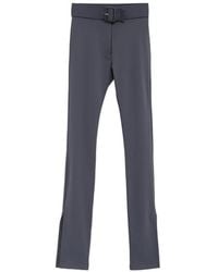 Courreges - Courrèges Buckle-Detailed Trousers - Lyst