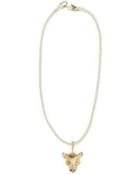 forte_forte - Sculpture Puma Pendant Necklace - Lyst