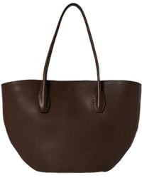 The Row - Alger Leather Tote - Lyst