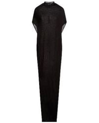 Rick Owens - Wool Knit Bodycon Dress - Lyst