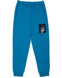 Helmut Lang - Photographic-Print Cotton Track Pants - Lyst