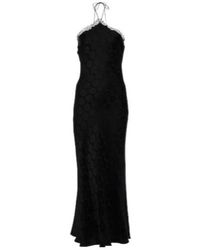 Stella McCartney - Floral Jacquard Lace Midi Dress - Lyst