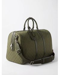 Gucci - Gg Canvas Large Duffle Bag - Lyst