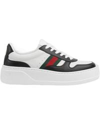 Gucci - Web-Detailed Chunky Trainers - Lyst