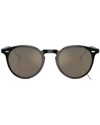 Oliver Peoples - O'Malley Round-Frame Sunglasses - Lyst