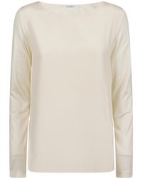 Max Mara - Mxpefedra Long-Sleeved Top - Lyst
