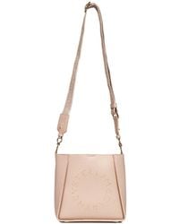 Stella McCartney - Logo Detailed Mini Crossbody Bag - Lyst
