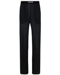 Tom Ford - Logo-Waistband Track Pants - Lyst
