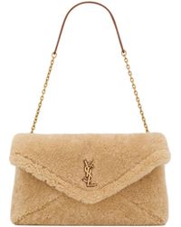 Saint Laurent - Cassandre Large Pouch On Chain - Lyst