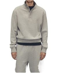 Entire studios - Button-Up High-Neck Sweater - Lyst