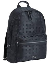 KENZO - Woven-Pattern Zipped Backpack - Lyst