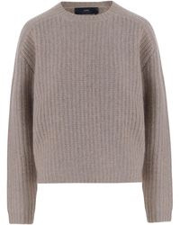 arch4 - Nisha Ribbed-Knit Cashmere Sweater - Lyst