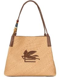 Etro - Large Libra Pegasus Bead Shoulder Bag - Lyst