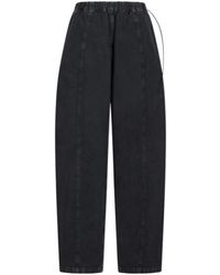 Haikure - Angel Drawstring Twill Trousers - Lyst