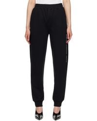 Helmut Lang - Elastic Waist Sweatpants - Lyst