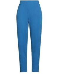 Max Mara - High-Waisted Elastic Casual Pants - Lyst