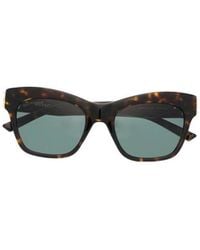 Balenciaga - Eyewear Bb Cat-Eye Sunglasses - Lyst