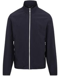 Brunello Cucinelli - High-Neck Zipped Jacket - Lyst