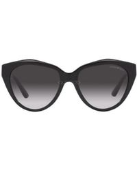 Emporio Armani - Cat's Eye Frame Sunglasses - Lyst