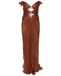 Maria Lucia Hohan - Catarina Plisse-Effect Maxi Dress - Lyst