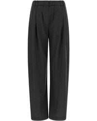 Brunello Cucinelli - Monile Double-Pleat Trousers - Lyst