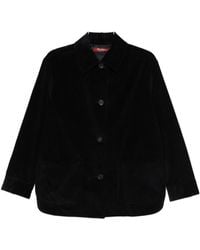 Max Mara - Buttoned Corduroy Shirt - Lyst